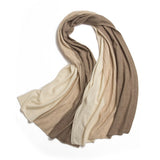 Scarves & Wraps | 100% cashmere scarf women luxury brand knitted unisex men solid color | Luxxydee
