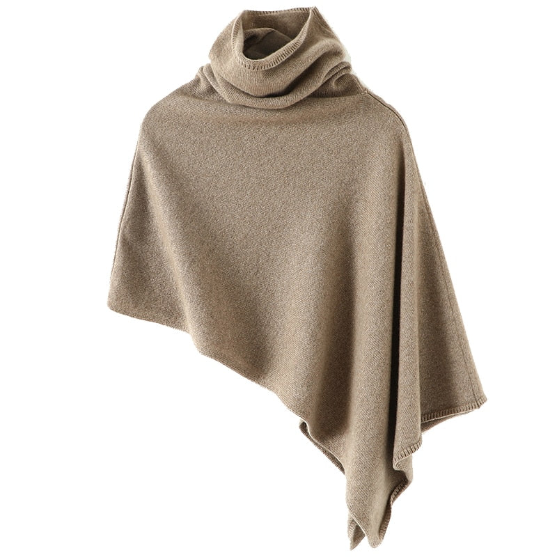 Scarves & Wraps | 100% cashmere scarf women poncho shawl | Luxxydee