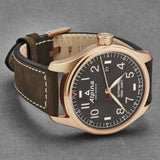 Watches | Alpina Men's AL525G4S4 'Startimer Pilot' Grey Dial Brown Leather | Luxxydee