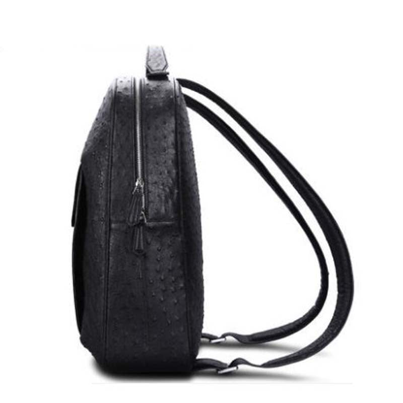 bag unisex | Ostrich Leather Backpack | Luxxydee