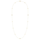 necklace women | Starry Lane Layered Diamond Necklace in 14K Yellow Gold | Luxxydee
