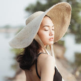hat women | Lola Wide Brim Jute Straw Hat | Luxxydee