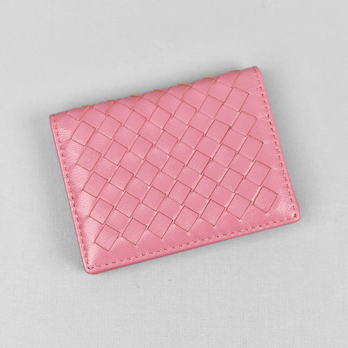 Other | Women's Card Holder Purses Wallets for Women Woven Leather Sheep Skin | Luxxydee