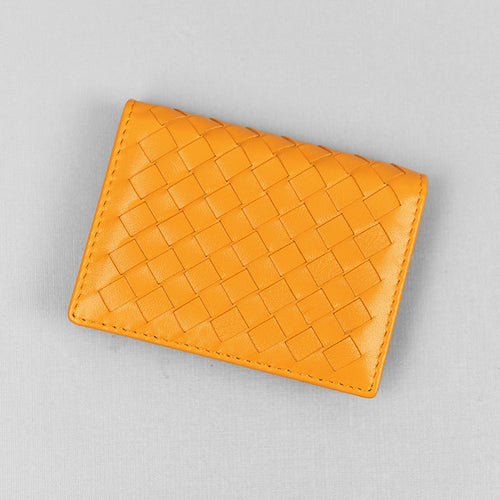 Other | Women's Card Holder Purses Wallets for Women Woven Leather Sheep Skin | Luxxydee