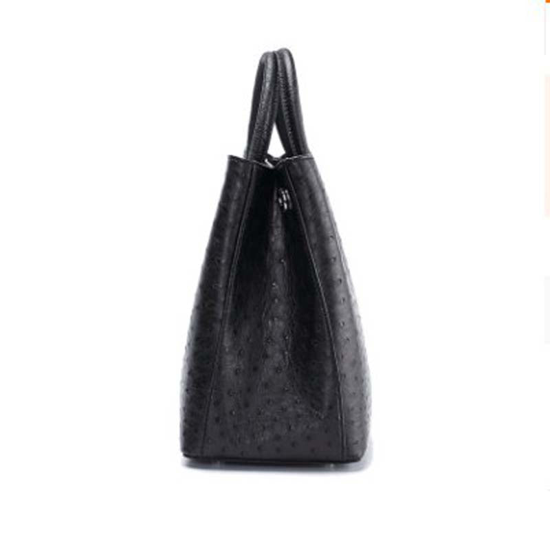 bag women | Ostrich Leather Tote Bag | Luxxydee