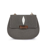Handbags | pearl fish leather  Female saddle bag | Luxxydee